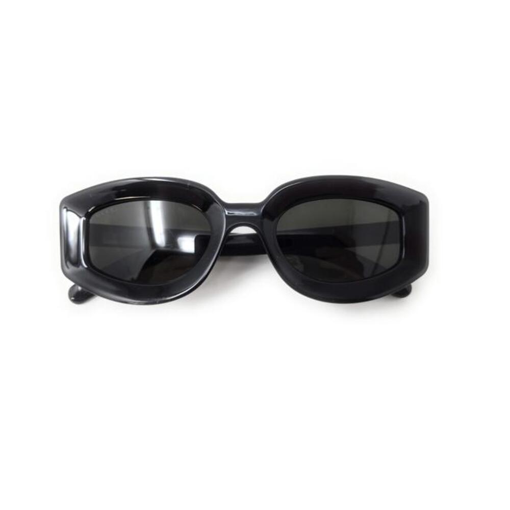 Authentic Gucci Women's Sunglasses GG1719S 001, Black- Grey Square, NEW - Picture 3 of 9